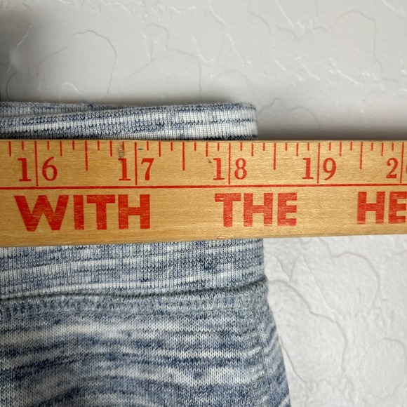 Hanes Women's Lounge Pants Large Navy Space Dye Drawstring Knit‎ Sleepwear - Picture 7 of 10